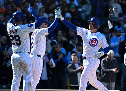 Paliza de 10-2 de los Cachorros a Nacionales