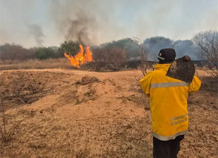 Incendio en La Libertad exhibe tiraderos clandestinos en SLP