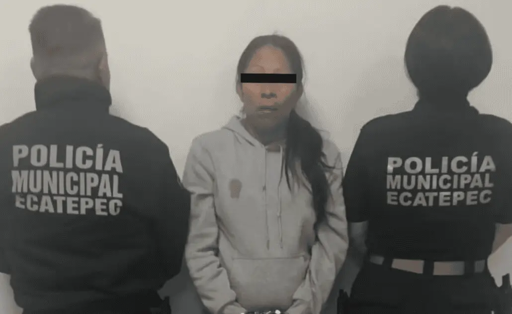 Detienen a mujer que abandonó a su bebé en Ecatepec