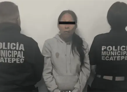 Detienen a mujer que abandonó a su bebé en Ecatepec Detienen a mujer que abandonó a su bebé en Ecatepec