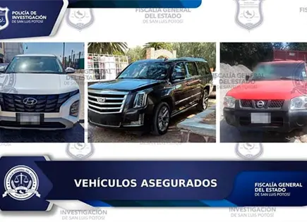 Recuperan tres unidades con reporte de robo