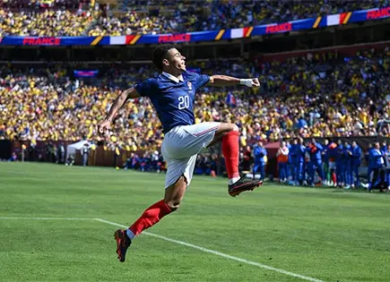 Supera Francia 3-1 a Colombia en amistoso