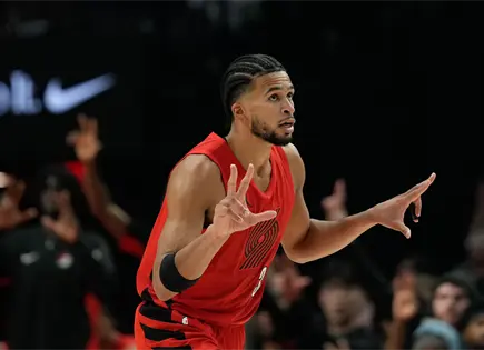 Trail Blazers arrollan a Wizards en Portland con 123-88