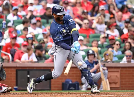 Yandy Díaz impulsa victoria de Rays ante Cardenales en San Luis