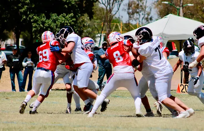 Caen Buffalos ante Forajidos en Liga FADEMAC de futbol americano