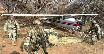 En Sinaloa, 50% de las aeronaves decomisadas