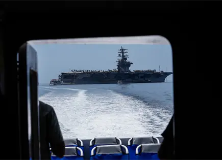 Portaaviones y destructor de EEUU llegan a aguas de Panamá para ejercicio marítimo multinacional Portaaviones y destructor de EEUU llegan a aguas de Panamá para ejercicio marítimo multinacional