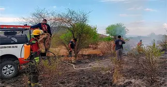 Quema agr&iacute;cola a punto de causar una tragedia