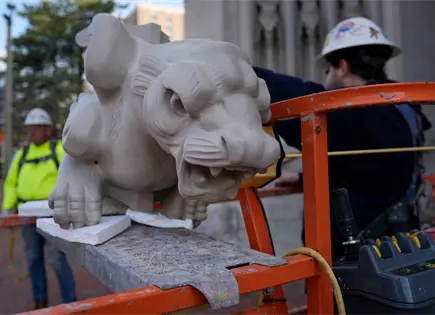 Casi lista restauraci&oacute;n de catedral de Kentucky inspirada en Notre Dame