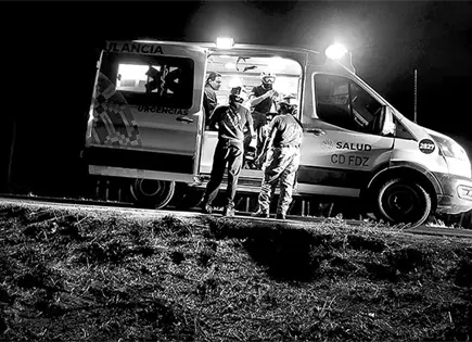 Choque deja 4 heridos en carretera Cd. Valles