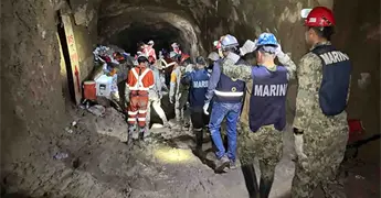 Dan de alta a minero rescatado en Sinaloa