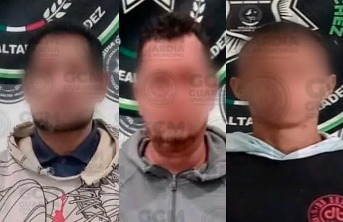 Golpearon a sus parientes y están tras las rejas