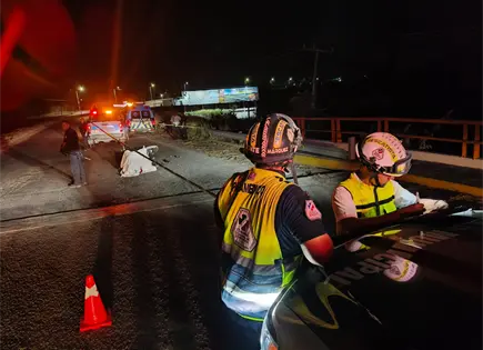 Muere joven tras accidente en bulevar L&aacute;zaro C&aacute;rdenas en Valles