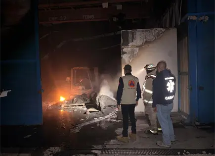 Clausuran empresa tras incendio en la Industrial San Luis