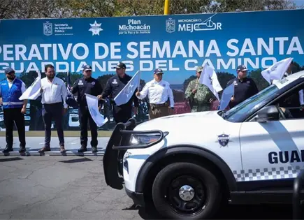 Despliegan seguridad para brindar apoyo vial en Michoac&aacute;n