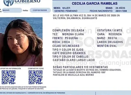 Encuentran sin vida a buscadora Cecilia Garc&iacute;a