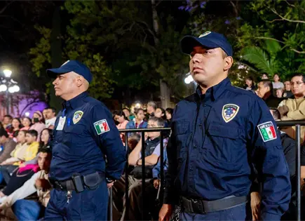 500 polic&iacute;as por Procesi&oacute;n del Silencio en SLP
