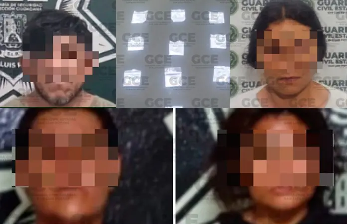 Capturan a cuatro presuntos "narcos" en la Entidad