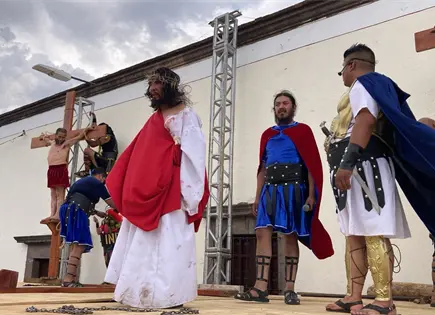 Celebra San Juan de Guadalupe 65 a&ntilde;os de la pasi&oacute;n de Cristo