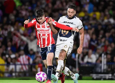 Chivas vs Pumas, partido que cierra la Jornada 13
