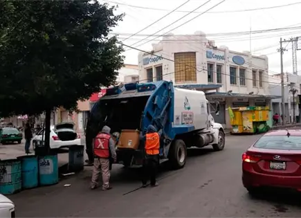 Suspenden servicio de recolecci&oacute;n de basura