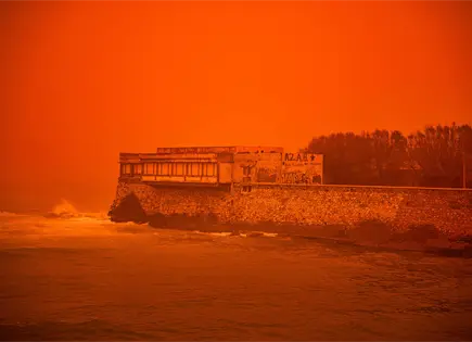 Tormenta en Grecia deja un hombre muerto en Nea Makri