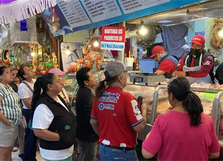 Pescader&iacute;as a reventar en SLP por Viernes Santo