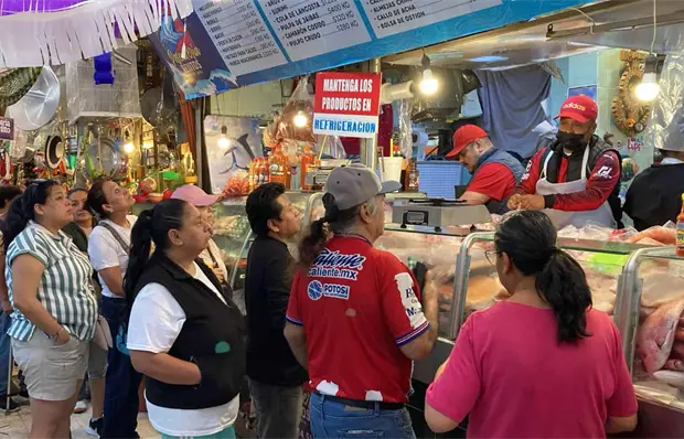Pescader&iacute;as a reventar en SLP por Viernes Santo