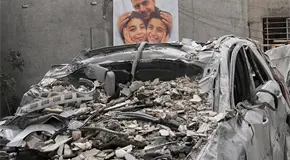 Bombardean fuerzas de Israel a Beirut y Teherán