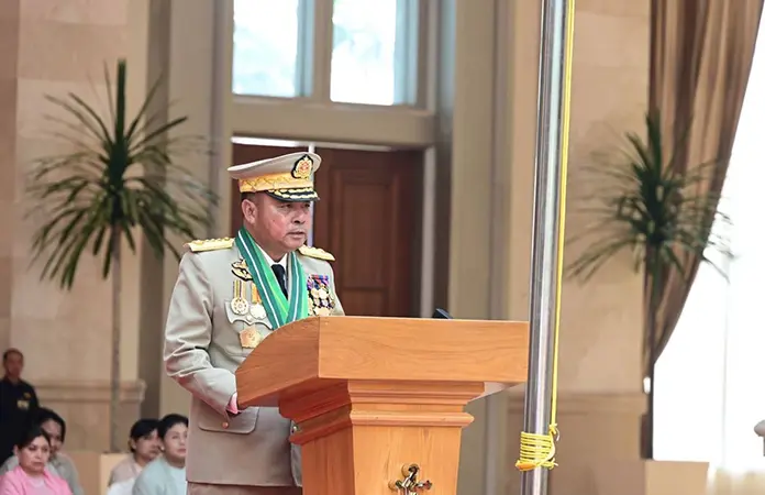 Min Aung Hlaing, de golpista a presidente