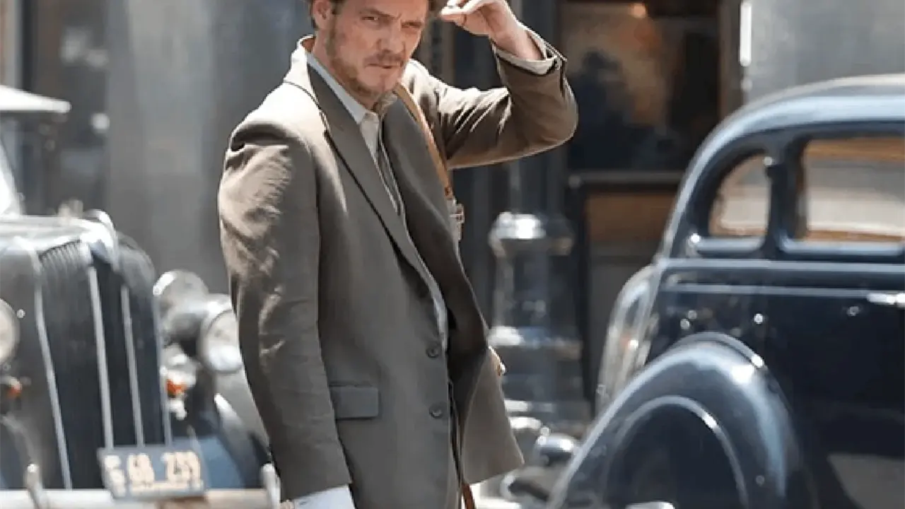 Pedro Pascal convierte el Centro de CDMX en Los &Aacute;ngeles de los a&ntilde;os 30