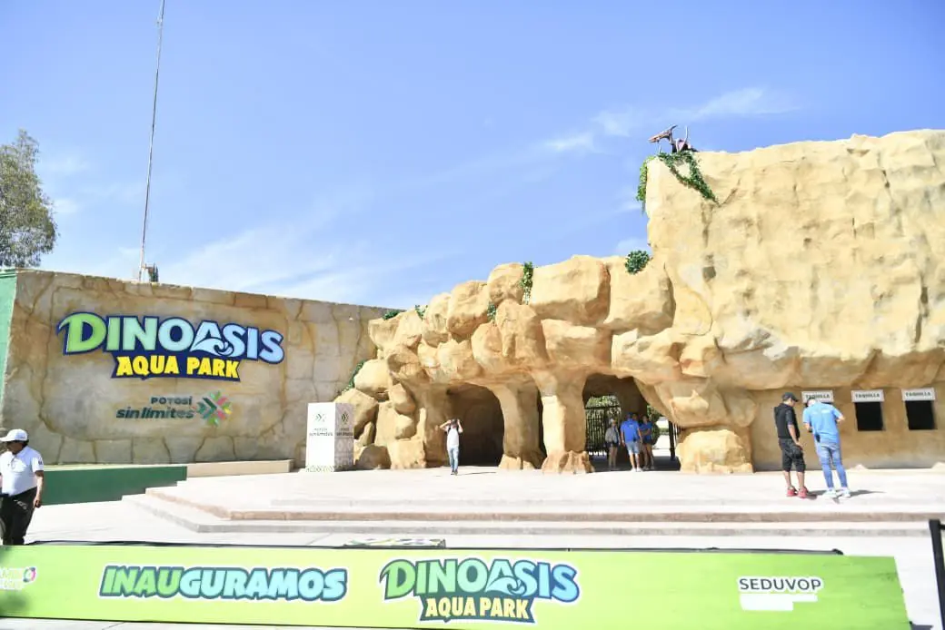 Reabre Dinoasis en Tangamanga I tras rehabilitación