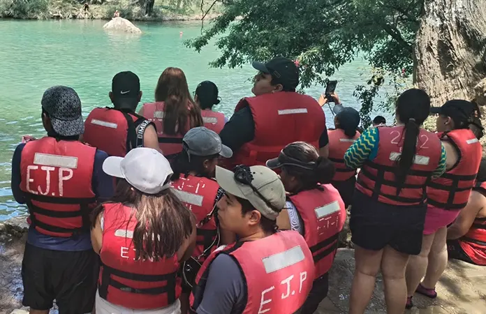 Sin chaleco, nadie se mete a un río