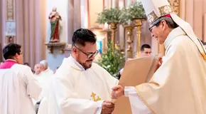 Bendice Le&oacute;n XIV a sacerdotes de SL