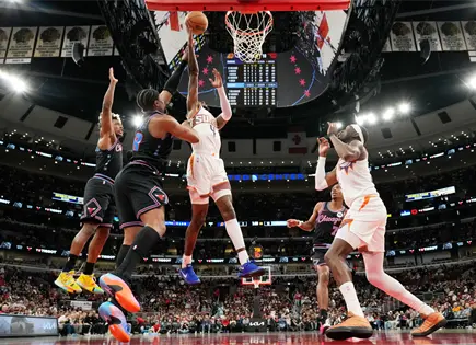 Bulls de Chicago pierden s&eacute;ptimo partido seguido ante Suns