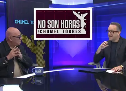 Chumel Torres estrena "No son horas" en Radio F&oacute;rmula