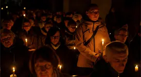Cristianos celebran la Pascua con fotos en todo el mundo Cristianos celebran la Pascua con fotos en todo el mundo