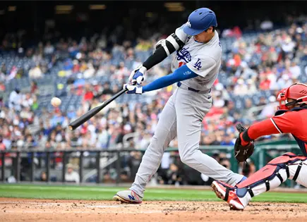 Dodgers remontan y barren a Nacionales en Washington