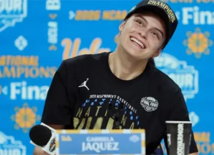 Gabriela Jaquez gana campeonato NCAA y destaca en UCLA Gabriela Jaquez gana campeonato NCAA y destaca en UCLA