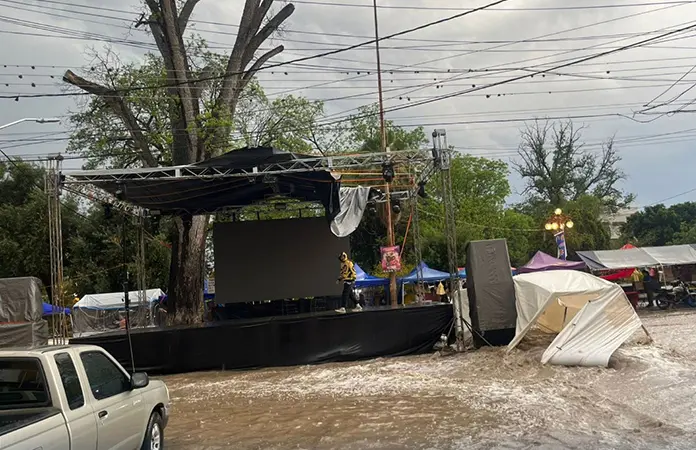 Intensas lluvias causan problemas