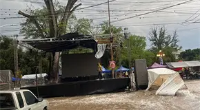 Intensas lluvias causan problemas