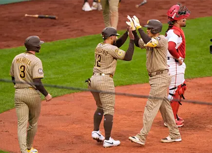 Jackson Merrill impulsa victoria de Padres sobre Medias Rojas en Boston Jackson Merrill impulsa victoria de Padres sobre Medias Rojas en Boston