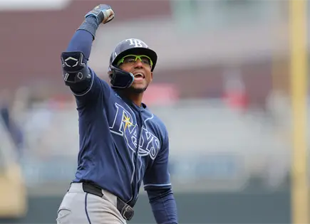 Rays Tampa Bay vencen a Mellizos con jonrón de Richie Palacios Rays Tampa Bay vencen a Mellizos con jonrón de Richie Palacios