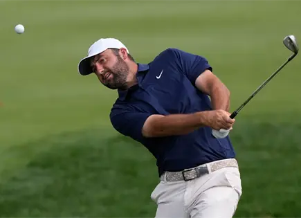 Scottie Scheffler lleva a su segundo hijo al Masters en Augusta