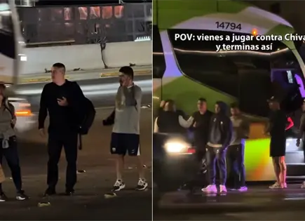 Se descompone autobús de Pumas UNAM en Guadalajara