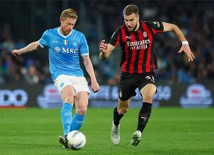 Ag&oacute;nico triunfo del Napoli ante Milan