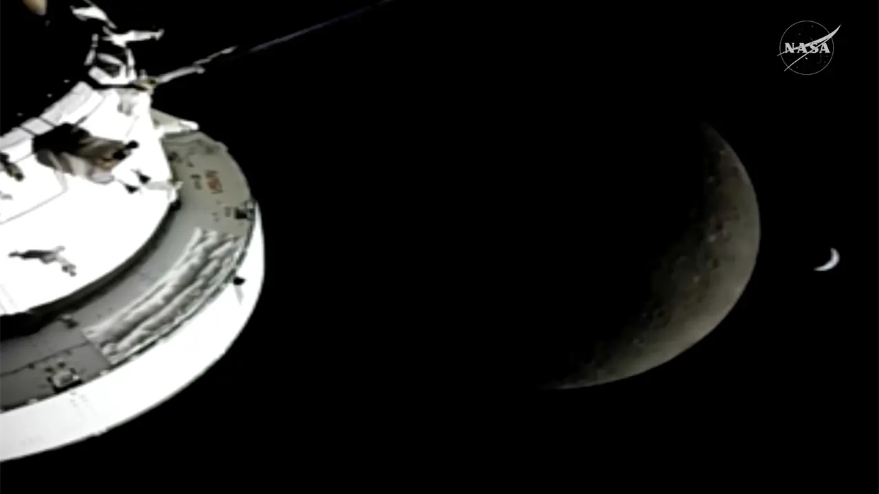 Astronautas de Artemis II observan eclipse solar total desde la Luna