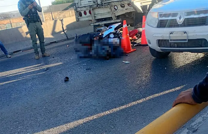 Bloqueo causa muerte de un motociclista Bloqueo causa muerte de un motociclista