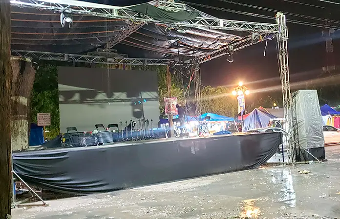 Cancelan eventos culturales, por lluvia