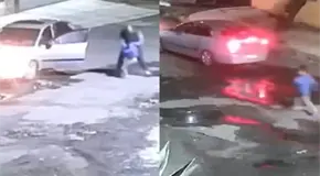 Captan "abandono" de niño en Tlalpan; padre lo justifica como un juego